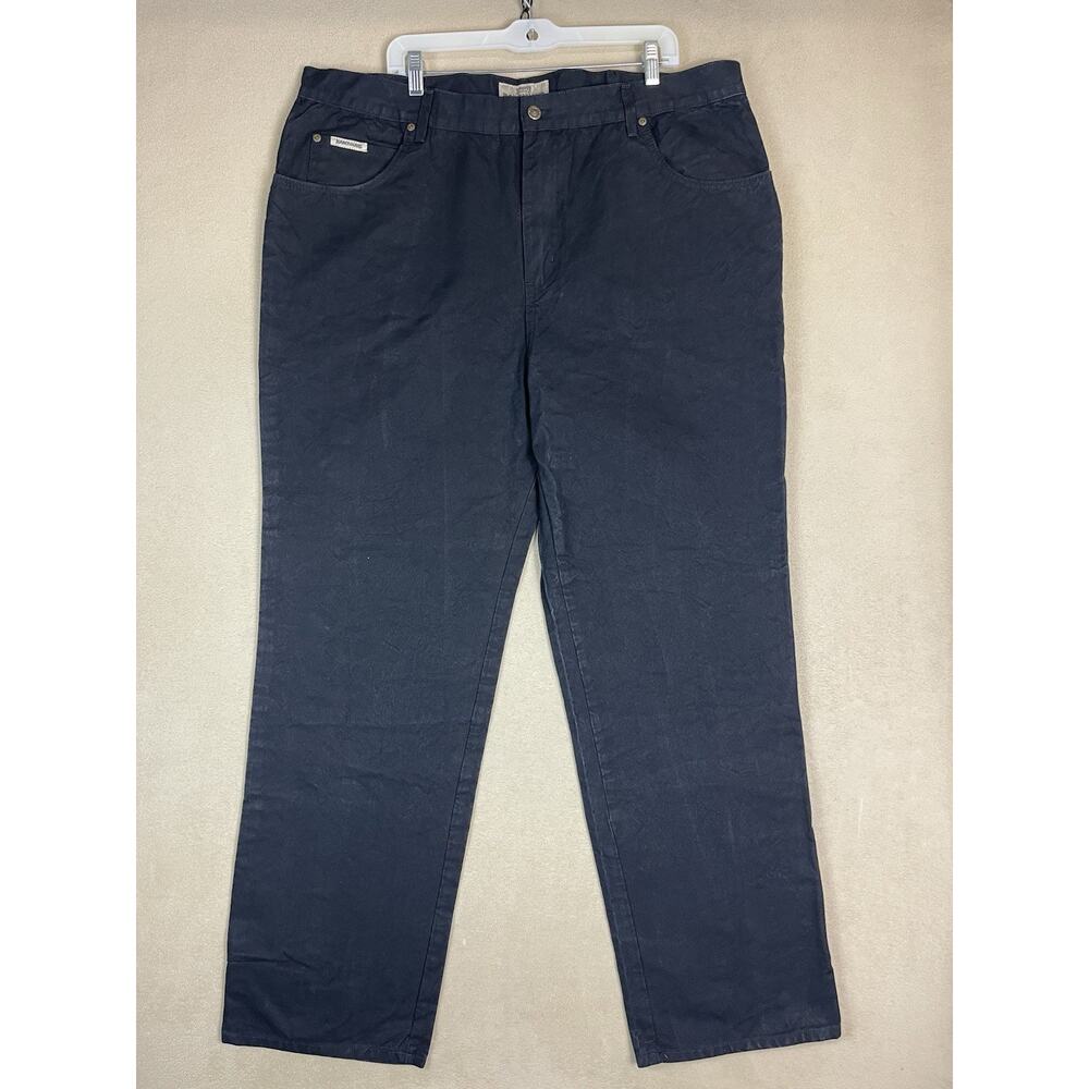 Schaefer‎ Outfitter Pants Mens 44x34 Black Brushcloth Ranch Hand Dungaree Pant